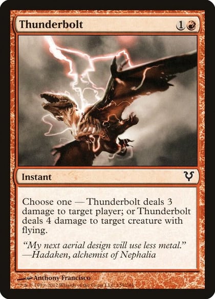 Thunderbolt, Avacyn Restored 159