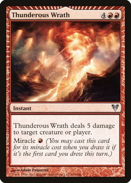 Thunderous Wrath, Avacyn Restored 160