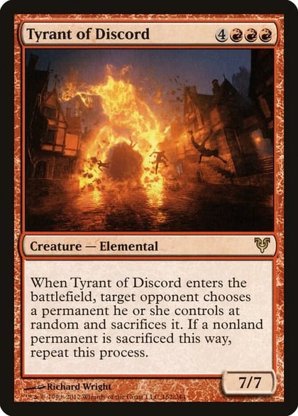 Tyrant of Discord, Avacyn Restored 162
