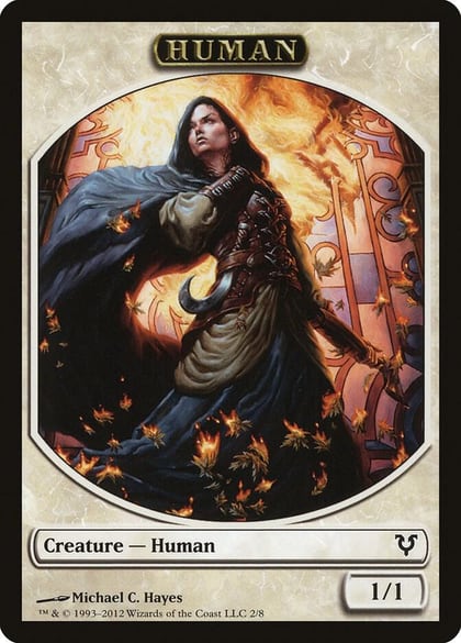 Human Token (2), Avacyn Restored 2
