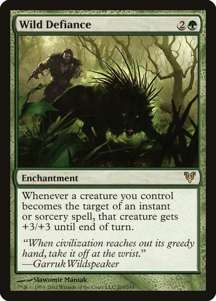 Wild Defiance, Avacyn Restored 203