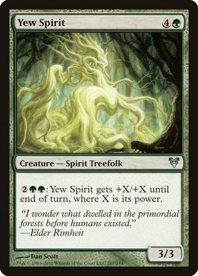 Yew Spirit, Avacyn Restored 207