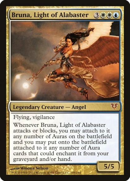 Bruna, Light of Alabaster, Avacyn Restored 208