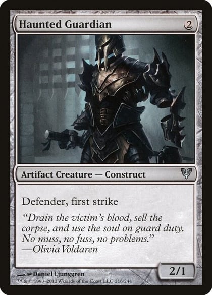 Haunted Guardian, Avacyn Restored 216