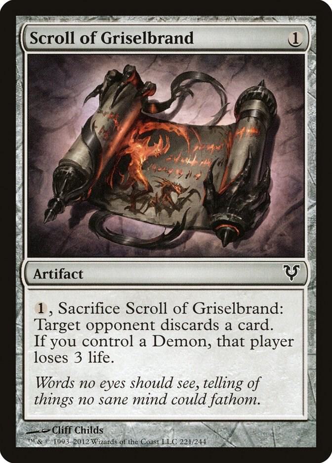 Scroll of Griselbrand, Avacyn Restored 221