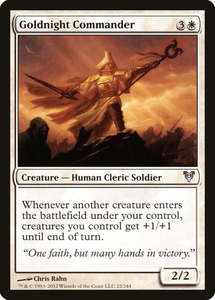 Goldnight Commander, Avacyn Restored 22