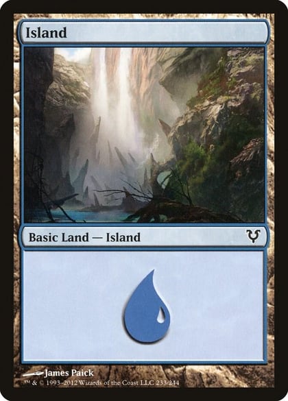 Island (233), Avacyn Restored 233