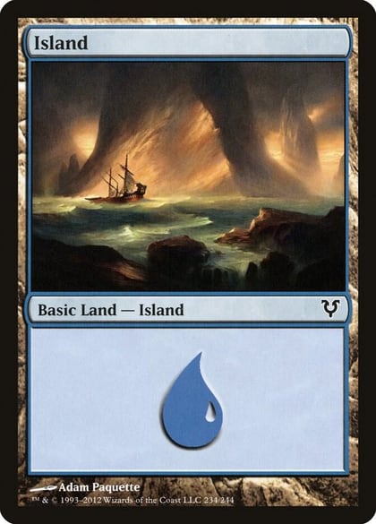Island (234), Avacyn Restored 234
