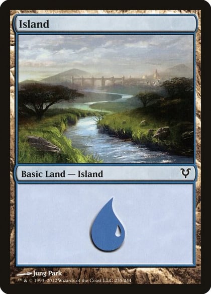 Island (235), Avacyn Restored 235