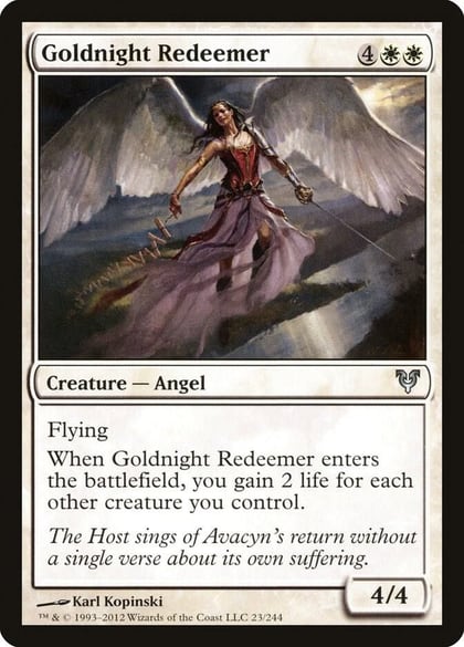 Goldnight Redeemer, Avacyn Restored 23