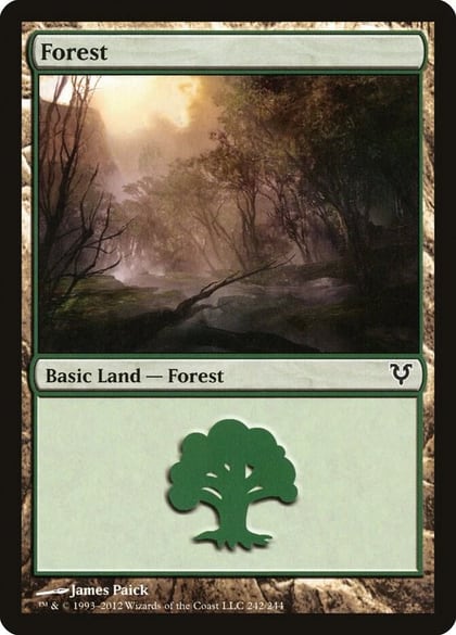 Forest (242), Avacyn Restored 242