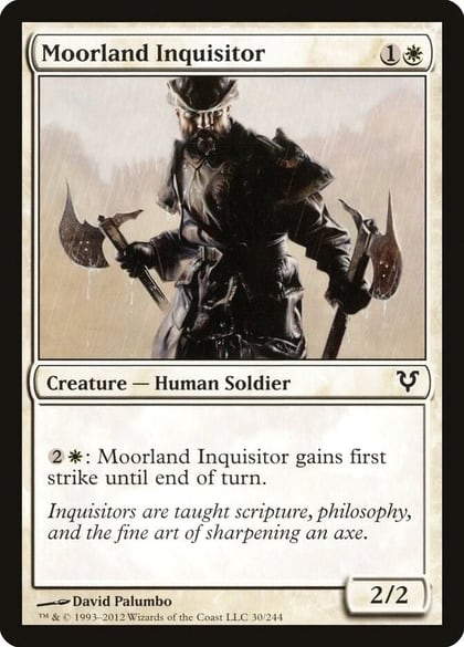 Moorland Inquisitor, Avacyn Restored 30