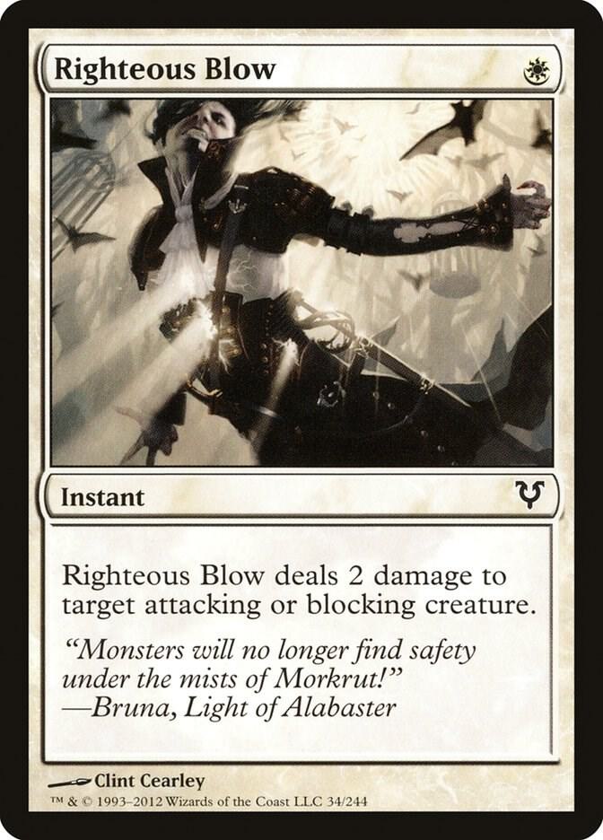 Righteous Blow, Avacyn Restored 34
