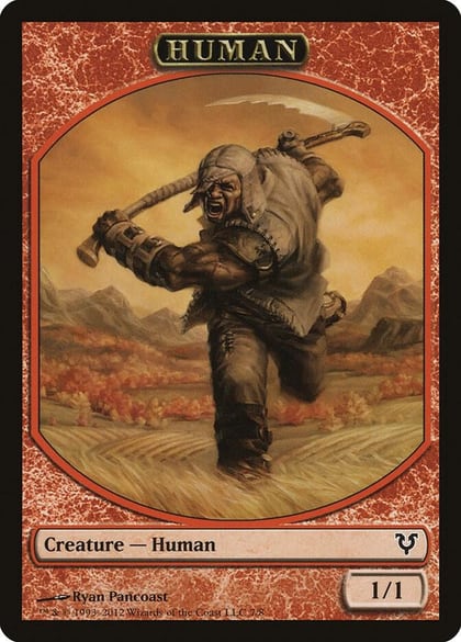 Human Token (7), Avacyn Restored 7