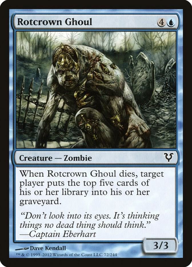 Rotcrown Ghoul, Avacyn Restored 72