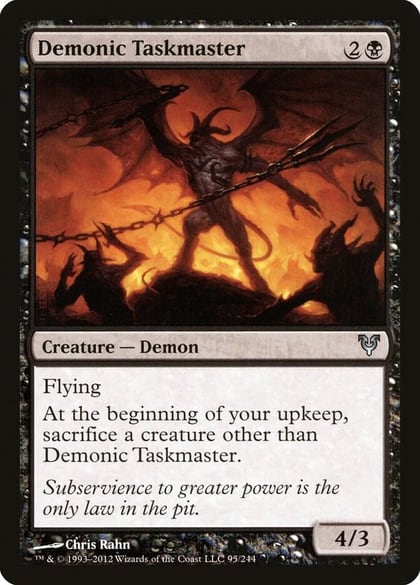 Demonic Taskmaster, Avacyn Restored 95