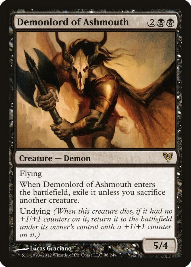 Demonlord of Ashmouth, Avacyn Restored 96