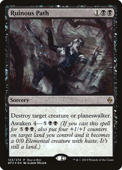 Ruinous Path, Buy-A-Box Promos 123