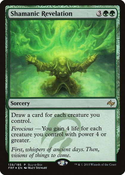 Shamanic Revelation, Buy-A-Box Promos 138