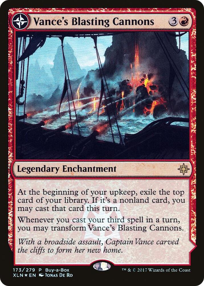 Vance's Blasting Cannons, Buy-A-Box Promos 173