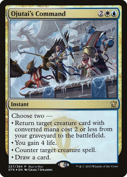 Ojutai's Command, Buy-A-Box Promos 227