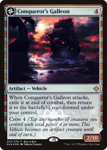 Conqueror's Galleon, Buy-A-Box Promos 234