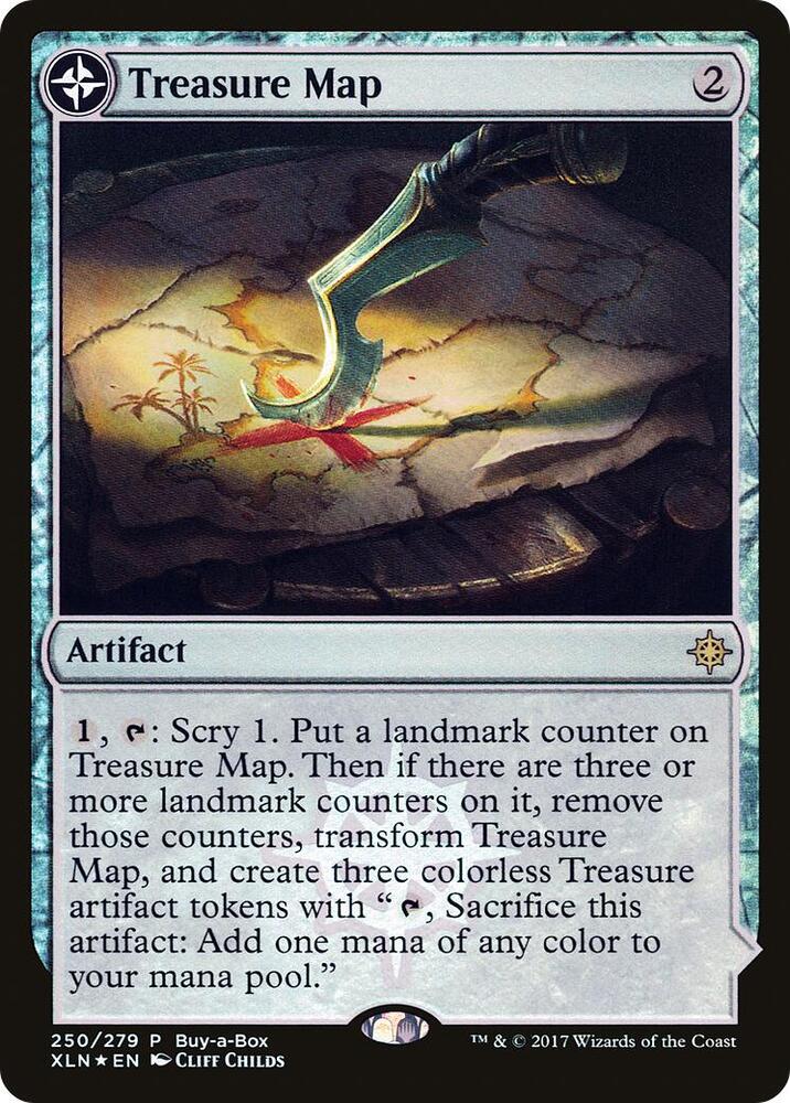 Treasure Map, Buy-A-Box Promos 250