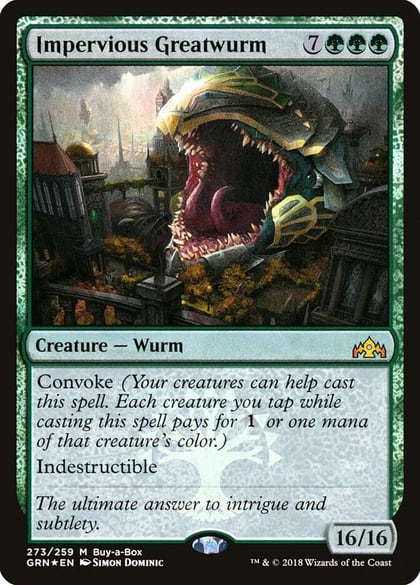 Impervious Greatwurm, Buy-A-Box Promos 273