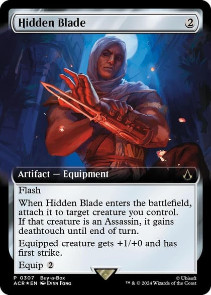 Hidden Blade (Extended Art), Buy-A-Box Promos 307