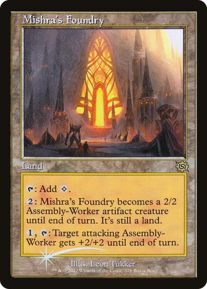Mishra's Foundry, Buy-A-Box Promos 378
