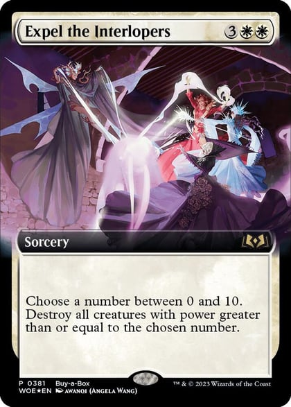 Expel the Interlopers, Buy-A-Box Promos 381