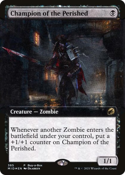 Champion of the Perished, Buy-A-Box Promos 385