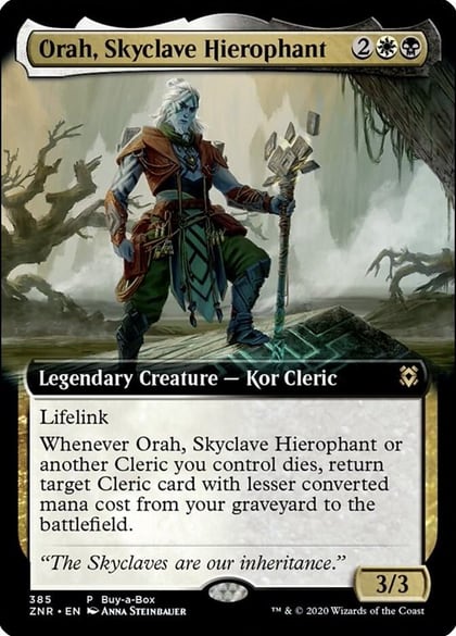 Orah, Skyclave Hierophant, Buy-A-Box Promos 385