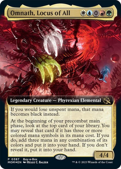 Omnath, Locus of All, Buy-A-Box Promos 387