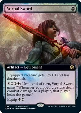 Vorpal Sword, Buy-A-Box Promos 396