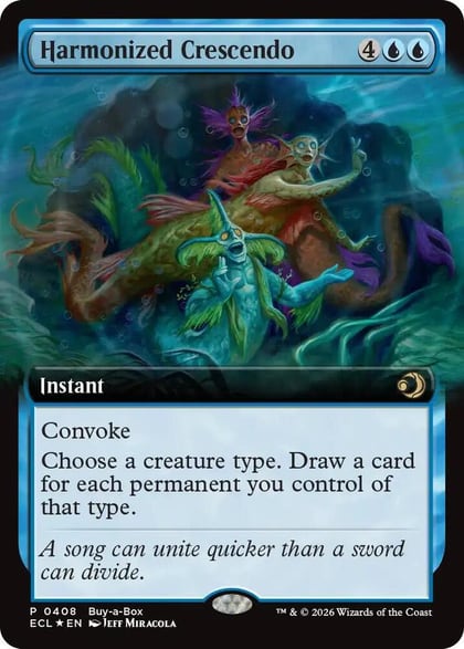 Harmonized Crescendo (Extended Art), Buy-A-Box Promos 408