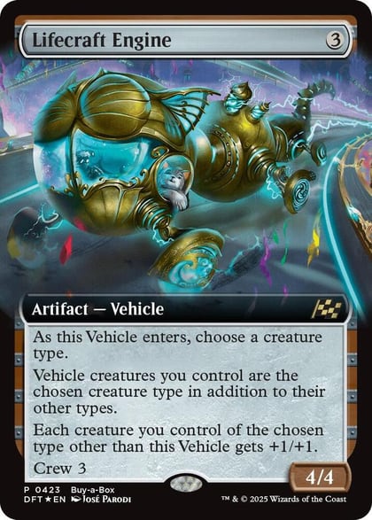 Lifecraft Engine (Extended Art), Buy-A-Box Promos 423