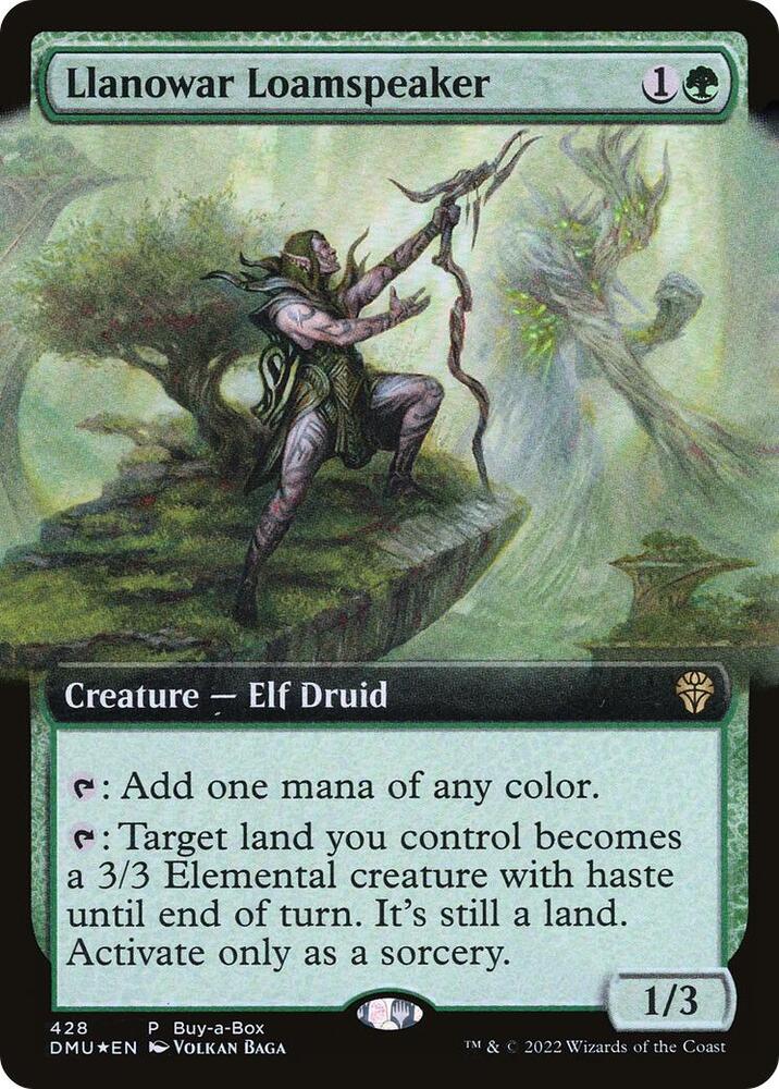 Llanowar Loamspeaker, Buy-A-Box Promos 428