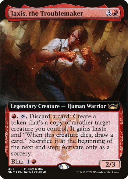 Jaxis, the Troublemaker, Buy-A-Box Promos 461
