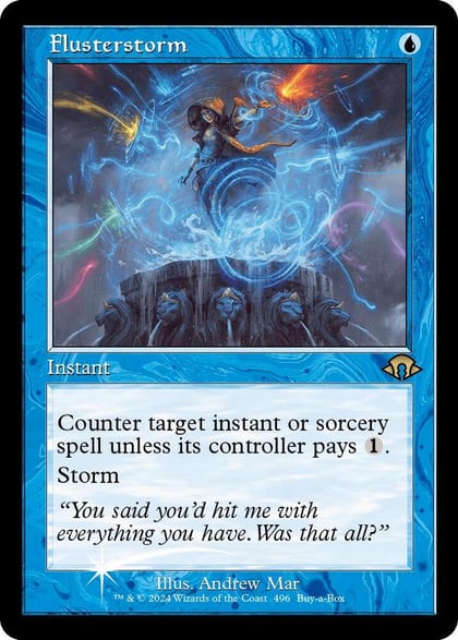 Flusterstorm (Retro Frame), Buy-A-Box Promos 496