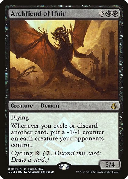 Archfiend of Ifnir, Buy-A-Box Promos 78