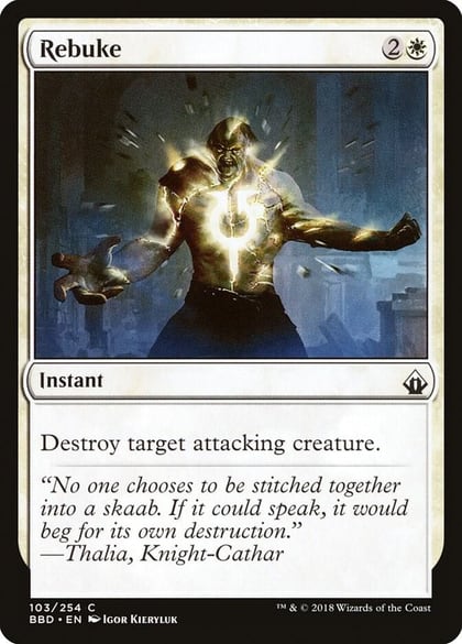 Rebuke, Battlebond 103