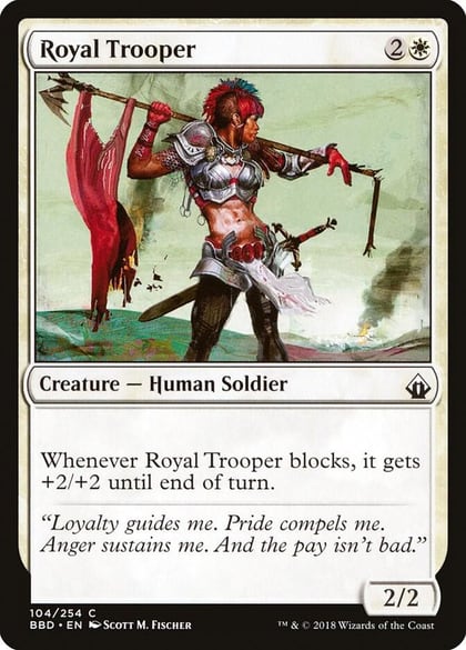 Royal Trooper, Battlebond 104