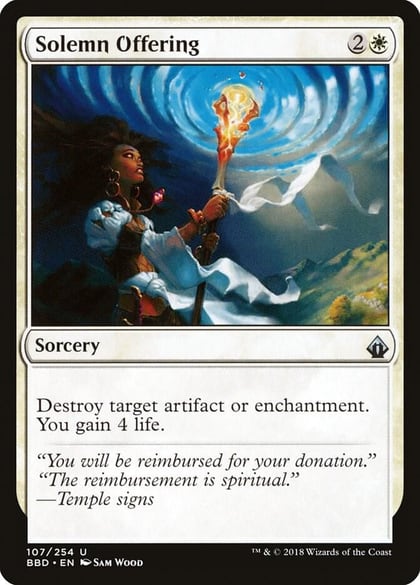 Solemn Offering, Battlebond 107