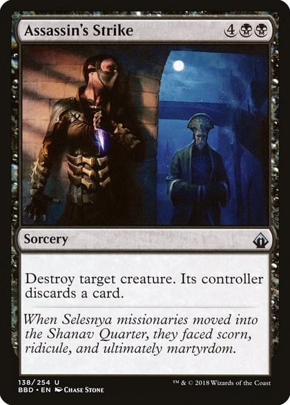Assassin's Strike, Battlebond 138
