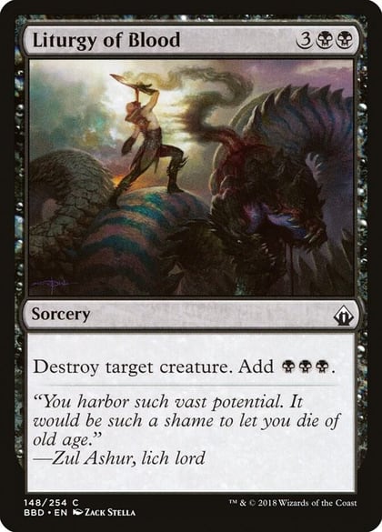 Liturgy of Blood, Battlebond 148