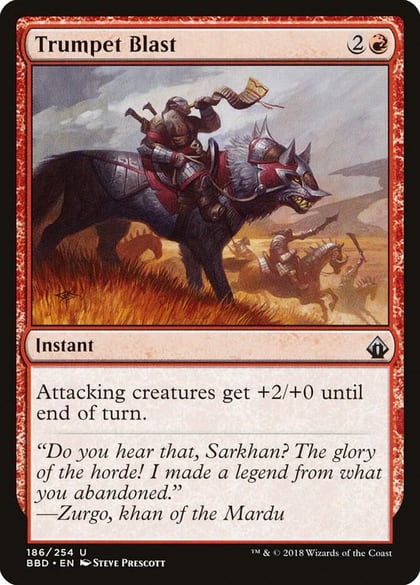 Trumpet Blast, Battlebond 186