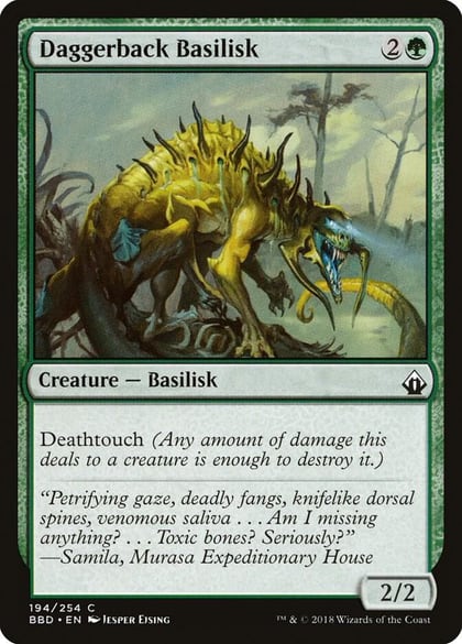 Daggerback Basilisk, Battlebond 194