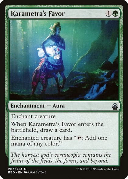 Karametra's Favor, Battlebond 203