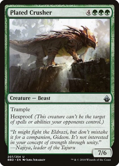 Plated Crusher, Battlebond 207